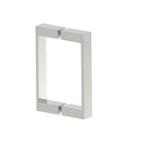 Kartners - BERLIN- 8-inch Double Shower Door Handle-Brushed Nickel - Brushed Nickel