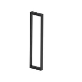 Kartners - BERLIN - 18-inch Double Shower Door Handle-Matte Black - Matte Black