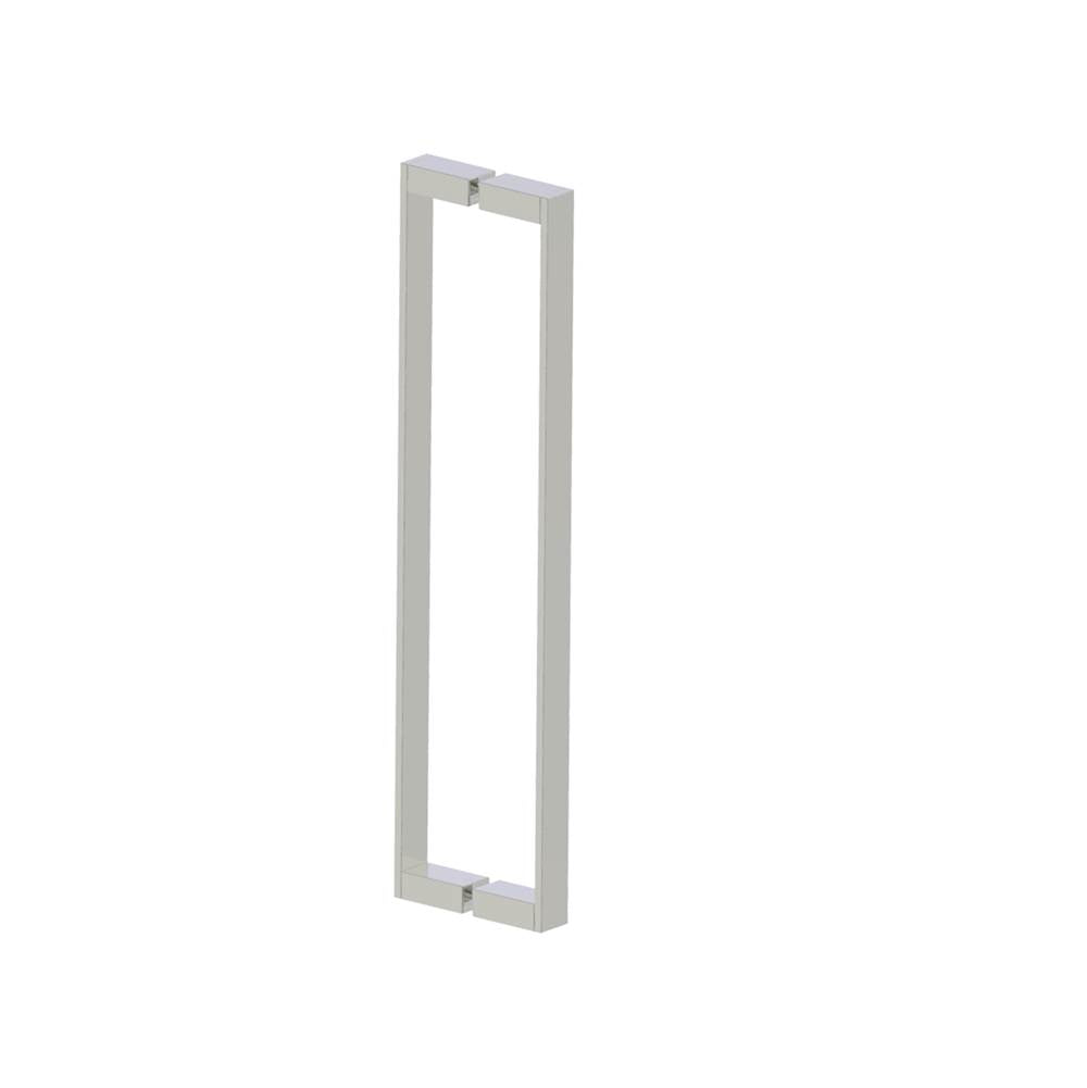 Kartners - BERLIN - 18-inch Double Shower Door Handle-Polished Nickel - Polished Nickel