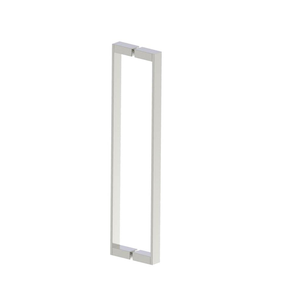 Kartners - BERLIN - 18-inch Double Shower Door Handle-Brushed Nickel - Brushed Nickel
