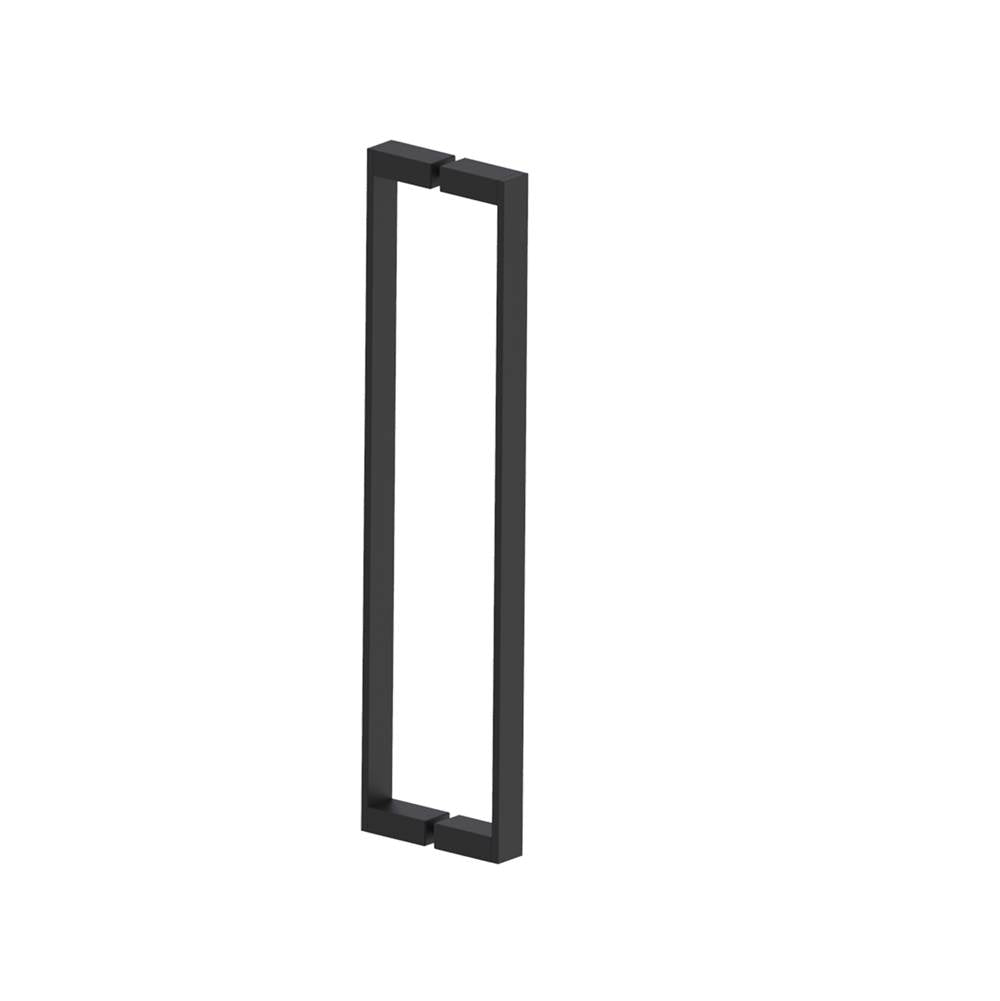 Kartners - BERLIN - 24-inch Double Shower Door Handle-Matte Black - Matte Black