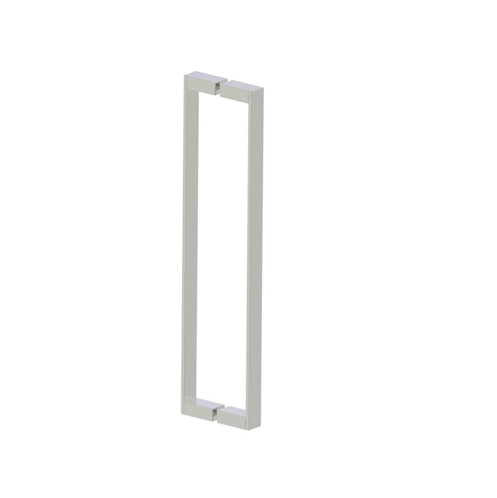Kartners - BERLIN - 24-inch Double Shower Door Handle-Polished Nickel - Polished Nickel