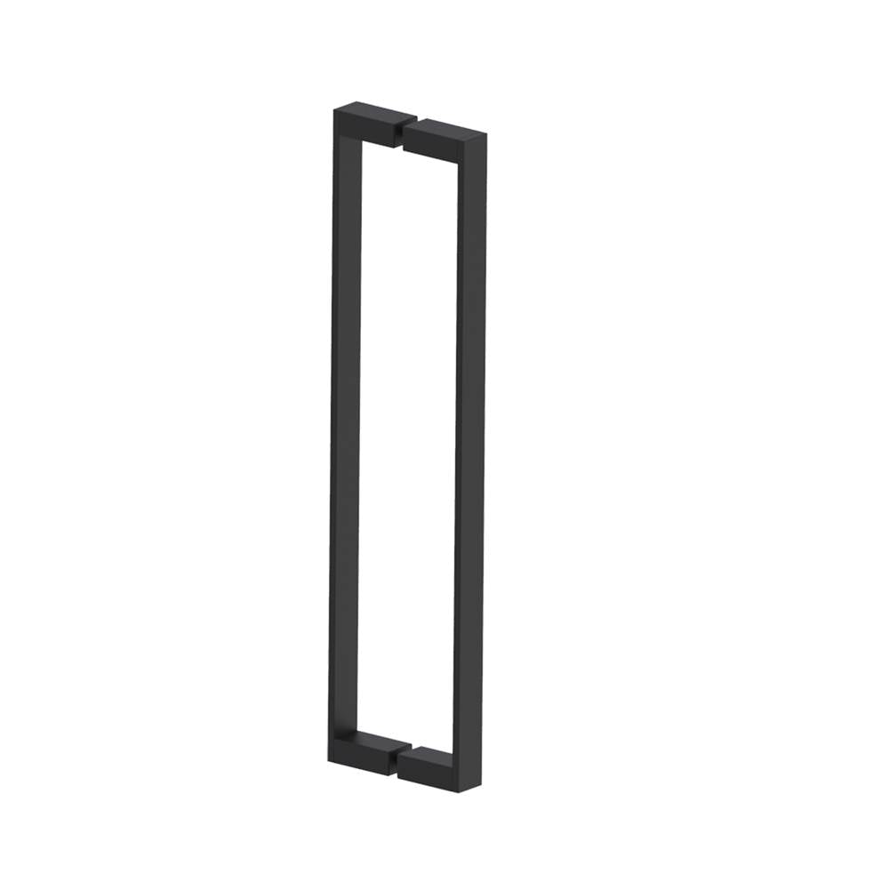 Kartners - BERLIN - 36-inch Double Shower Door Handle-Matte Black - Matte Black