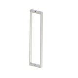 Kartners - BERLIN - 36-inch Double Shower Door Handle-Brushed Nickel - Brushed Nickel