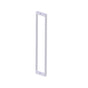 Kartners - BERLIN - 36-inch Double Shower Door Handle-Polished Chrome - Polished Chrome