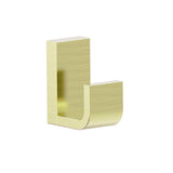 Kartners - BONN - Deep Robe Hook-Brushed Brass - Brushed Brass