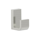 Kartners - BONN - Deep Robe Hook-Brushed Nickel - Brushed Nickel