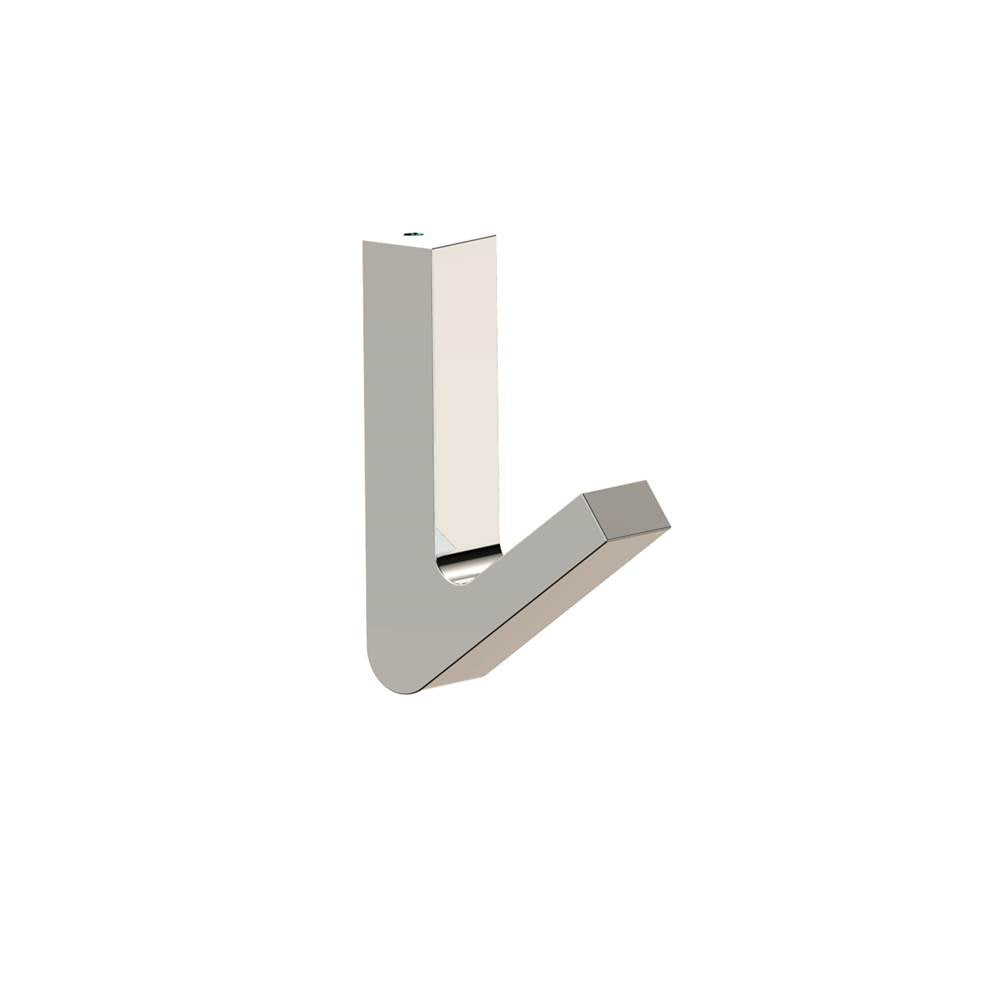 Kartners - BONN - Coat Hook-Polished Nickel - Polished Nickel