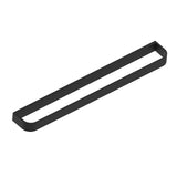 Kartners - BONN - 24-inch Bathroom Towel Bar-Matte Black - Matte Black