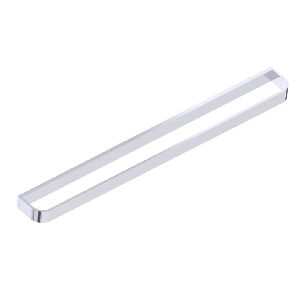 Kartners - BONN - 30-inch Bathroom Towel Bar-Polished Chrome - Polished Chrome
