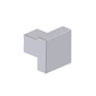 Kartners - LONDON - Single Square Robe Hook-Polished Chrome - Polished Chrome