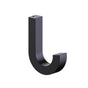 Kartners - LONDON - Large Robe Hook-Matte Black - Matte Black