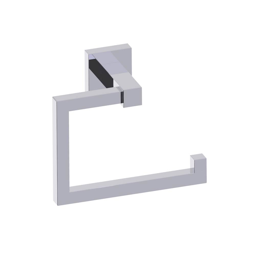 Kartners - LONDON -Drop Toilet Paper Holder-Polished Chrome - Polished Chrome