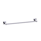 Kartners - LONDON - 18-inch Bathroom Towel Bar-Polished Chrome - Polished Chrome