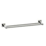 Kartners - LONDON - 18-inch Double Bathroom Towel Bar-Polished Nickel - Polished Nickel