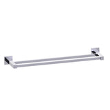 Kartners - LONDON - 18-inch Double Bathroom Towel Bar-Polished Chrome - Polished Chrome