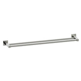 Kartners - LONDON - 24-inch Double Bathroom Towel Bar-Brushed Nickel - Brushed Nickel