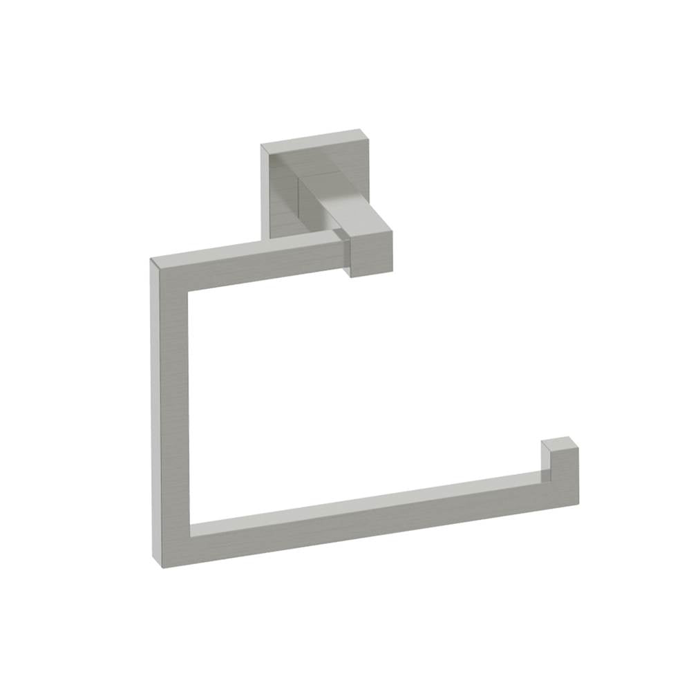 Kartners - LONDON - Towel Ring-Brushed Nickel - Brushed Nickel