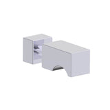 Kartners - LONDON - Single Shower Door Handle-Polished Chrome - Polished Chrome