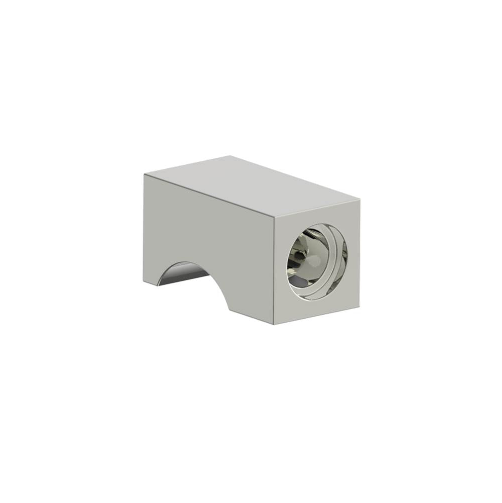 Kartners - LONDON - Single Shower Door Handle (Knob Only)-Polished Nickel - Polished Nickel