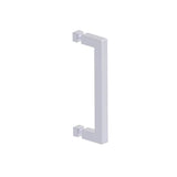 Kartners - LONDON - 8-inch Shower Door Handle-Polished Chrome - Polished Chrome