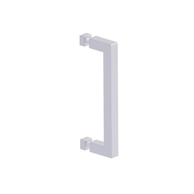 Kartners - LONDON - 8-inch Shower Door Handle-Polished Chrome - Polished Chrome