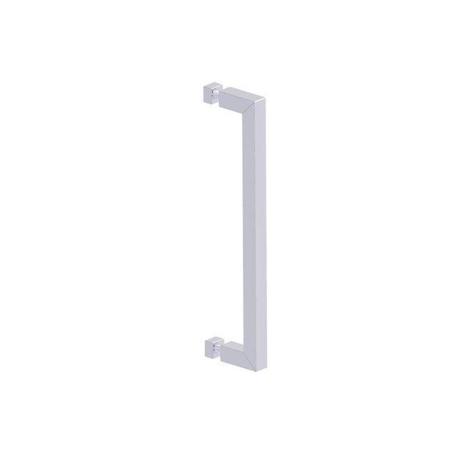Kartners - LONDON -12-inch Shower Door Handle-Polished Chrome - Polished Chrome