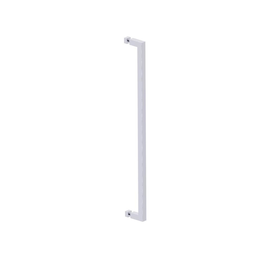 Kartners - LONDON - 24-inch Shower Door Handle-Polished Chrome - Polished Chrome