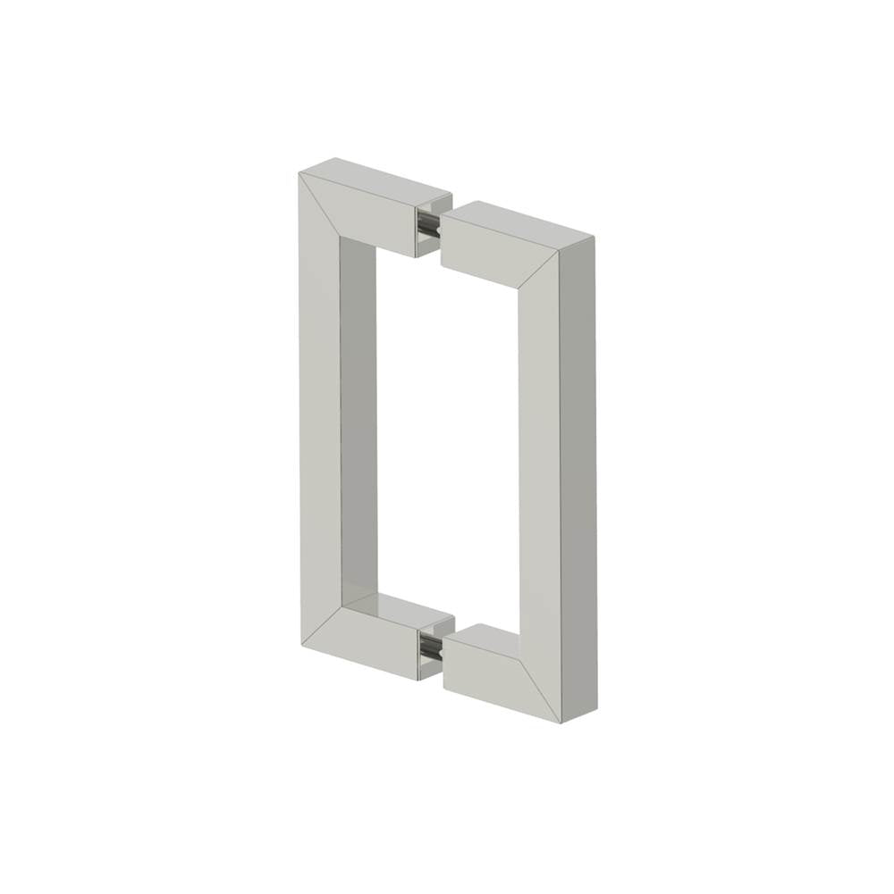 Kartners - LONDON - 6-inch Double Shower Door Handle-Polished Nickel - Polished Nickel