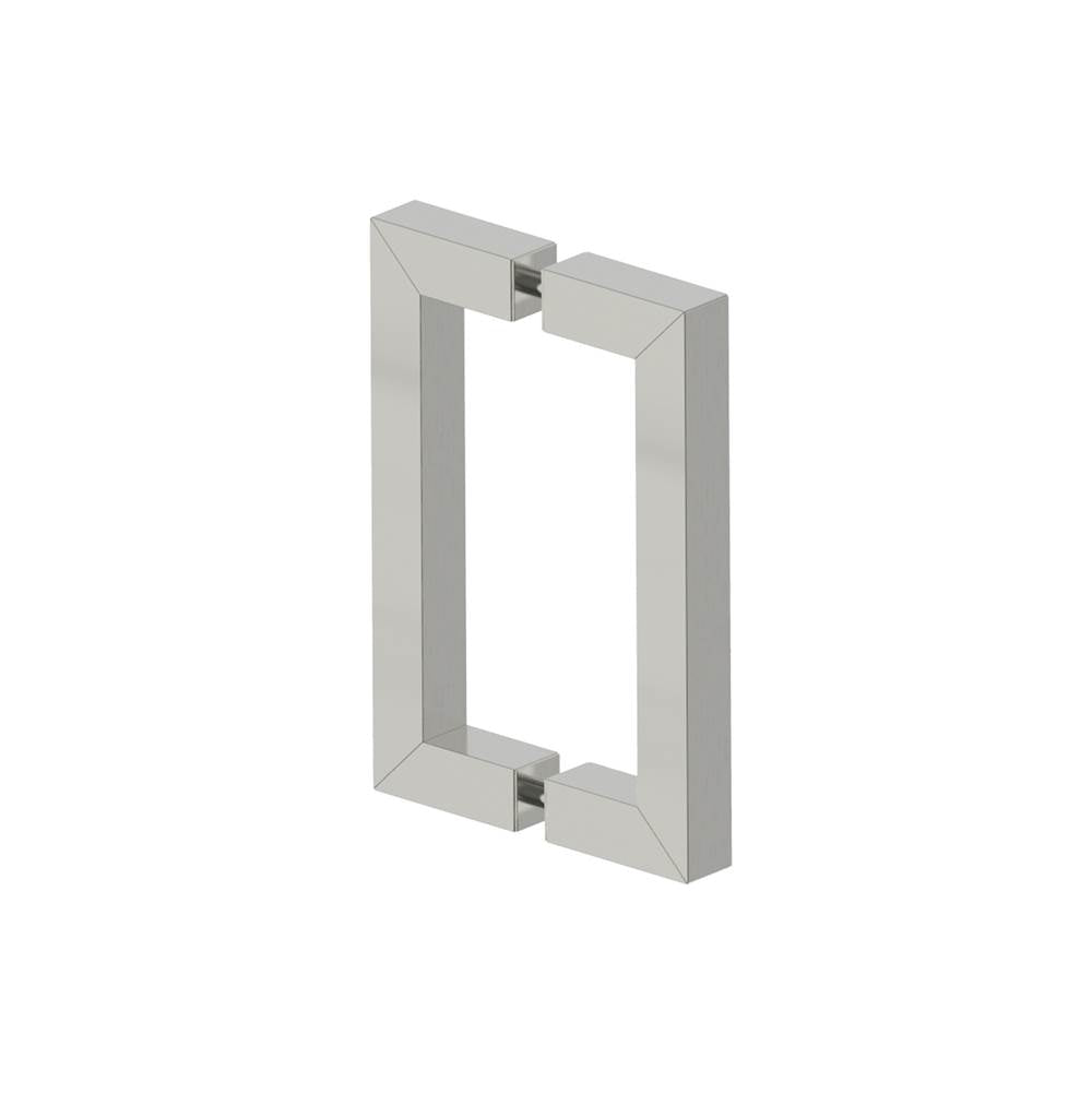 Kartners - LONDON - 6-inch Double Shower Door Handle-Brushed Nickel - Brushed Nickel