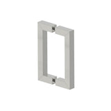 Kartners - LONDON - 6-inch Double Shower Door Handle-Brushed Nickel - Brushed Nickel