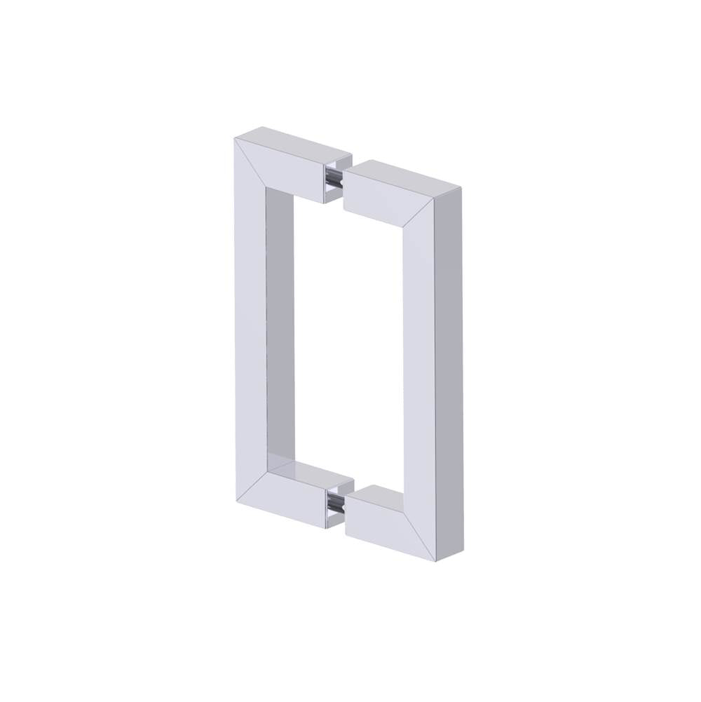 Kartners - LONDON - 6-inch Double Shower Door Handle-Polished Chrome - Polished Chrome