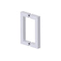 Kartners - LONDON - 6-inch Double Shower Door Handle-Polished Chrome - Polished Chrome