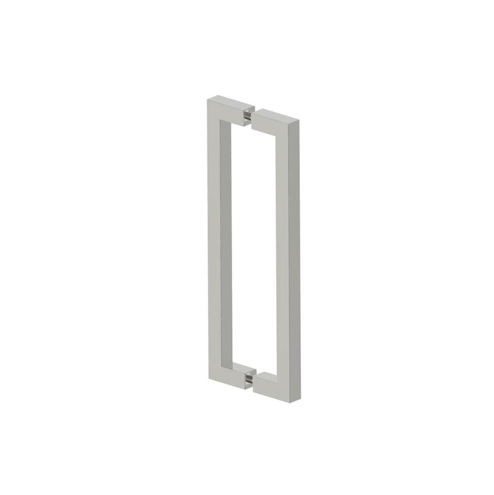 Kartners - LONDON - 12-inch Double Shower Door Handle-Polished Nickel - Polished Nickel
