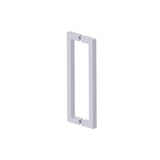 Kartners - LONDON - 12-inch Double Shower Door Handle-Polished Chrome - Polished Chrome