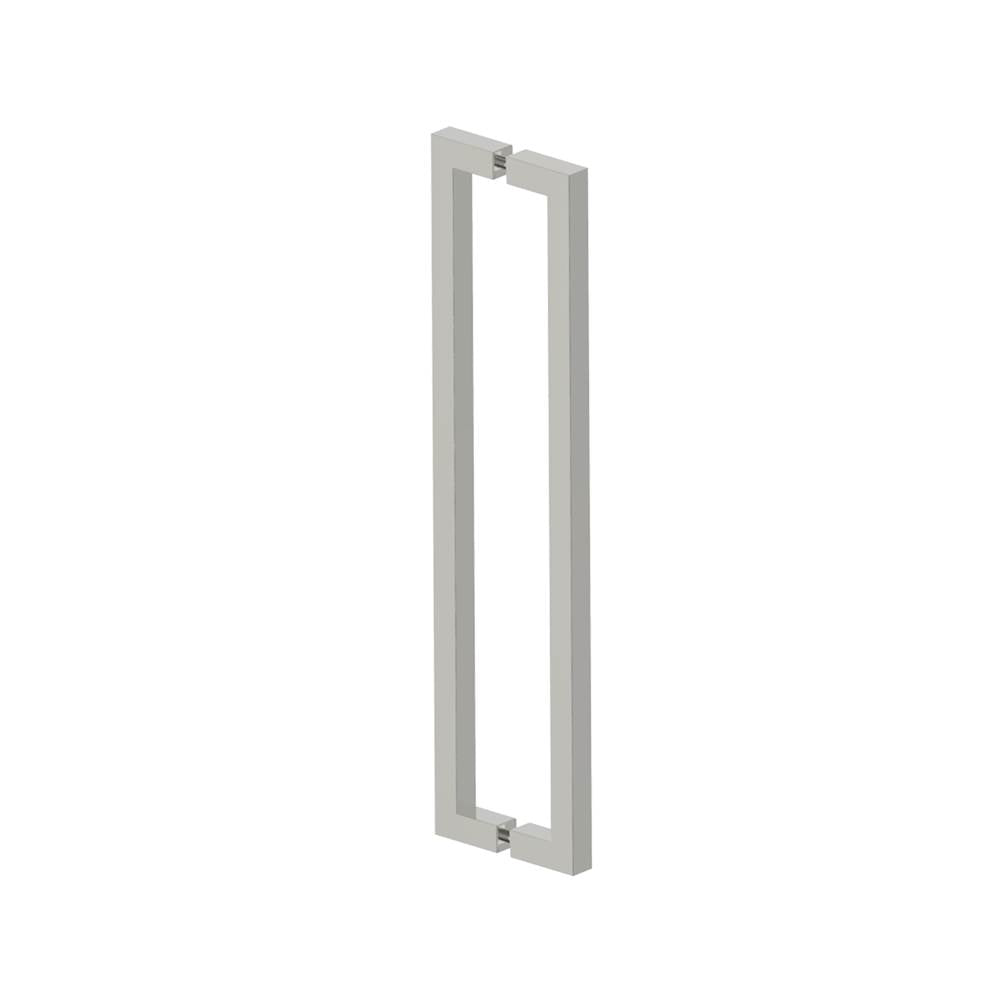 Kartners - LONDON - 18-inch Double Shower Door Handle-Polished Nickel - Polished Nickel