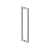 Kartners - LONDON - 18-inch Double Shower Door Handle-Polished Nickel - Polished Nickel