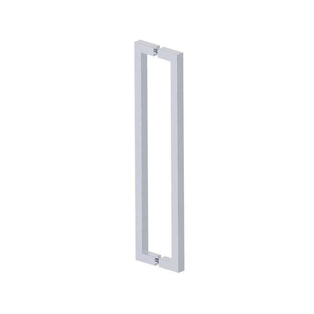 Kartners - LONDON - 18-inch Double Shower Door Handle-Polished Chrome - Polished Chrome