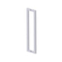 Kartners - LONDON - 18-inch Double Shower Door Handle-Polished Chrome - Polished Chrome