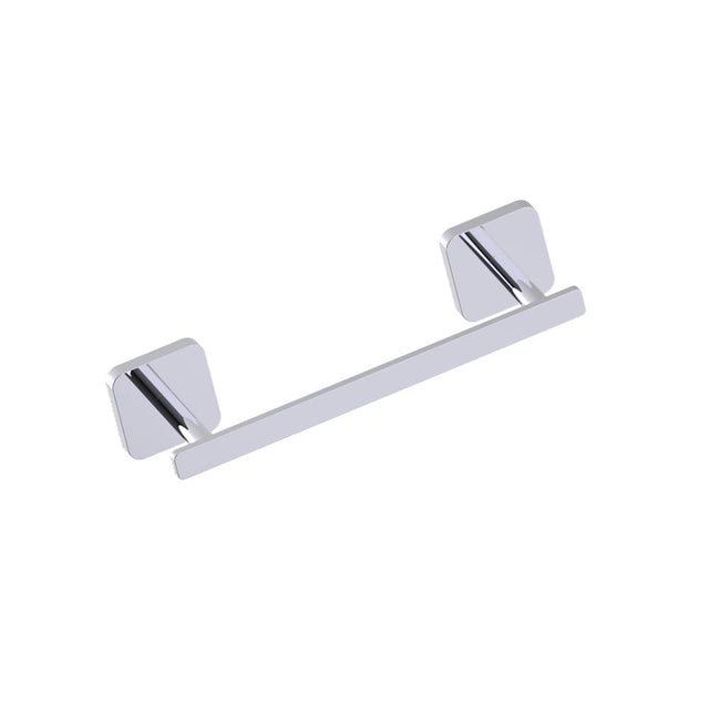 Kartners - MILAN - 9-inch Bathroom Towel Bar-Polished Chrome - Polished Chrome