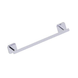 Kartners - MILAN - 12-inch Bathroom Towel Bar-Polished Chrome - Polished Chrome