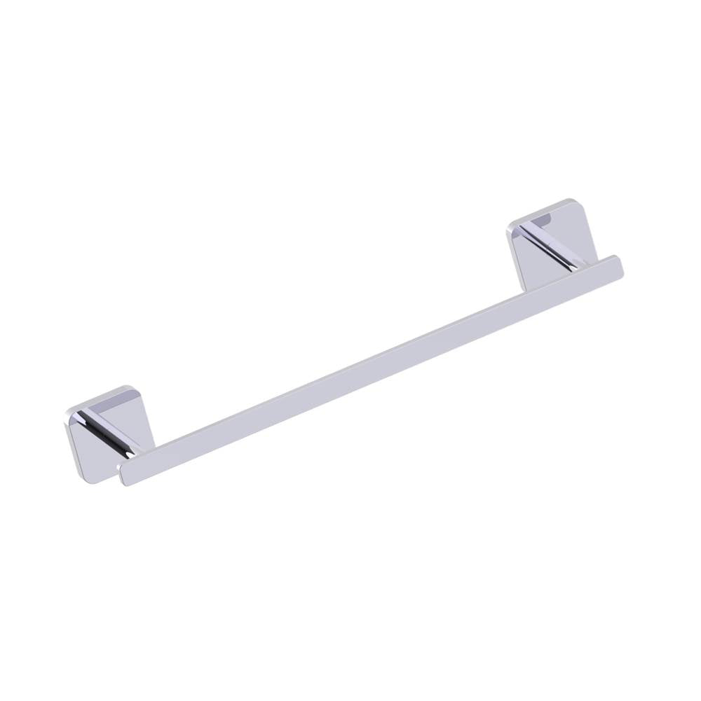 Kartners - MILAN - 12-inch Bathroom Towel Bar-Brushed Bronze - Brushed Bronze