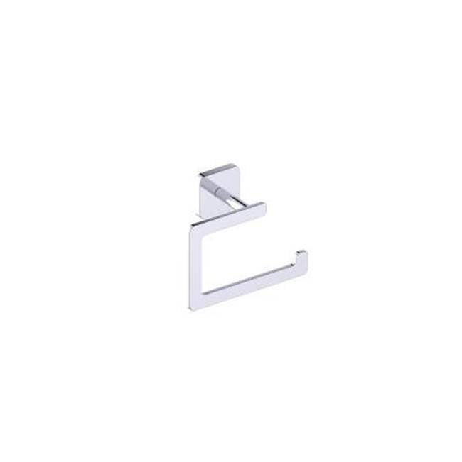 Kartners - MILAN - Toilet Paper Holder (C-shaped)-Polished Chrome - Polished Chrome