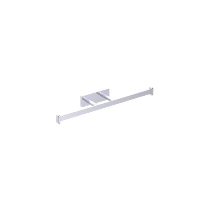 Kartners - MILAN - Double Toilet Paper Holder-Polished Chrome - Polished Chrome