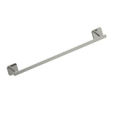 Kartners - MILAN - 18-inch Bathroom Towel Bar-Brushed Nickel - Brushed Nickel