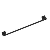 Kartners - MILAN - 24-inch Bathroom Towel Bar-Matte Black - Matte Black