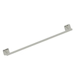 Kartners - MILAN - 24-inch Bathroom Towel Bar-Polished Nickel - Polished Nickel