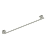 Kartners - MILAN - 24-inch Bathroom Towel Bar-Brushed Nickel - Brushed Nickel