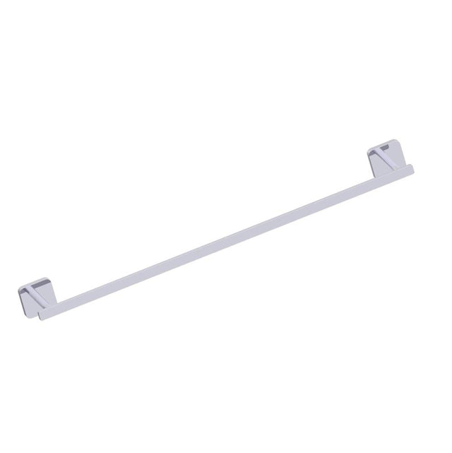 Kartners - MILAN - 24-inch Bathroom Towel Bar-Polished Chrome - Polished Chrome