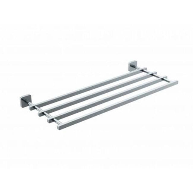 Kartners - MILAN - 24-inch Towel Shelf-Polished Chrome - Polished Chrome